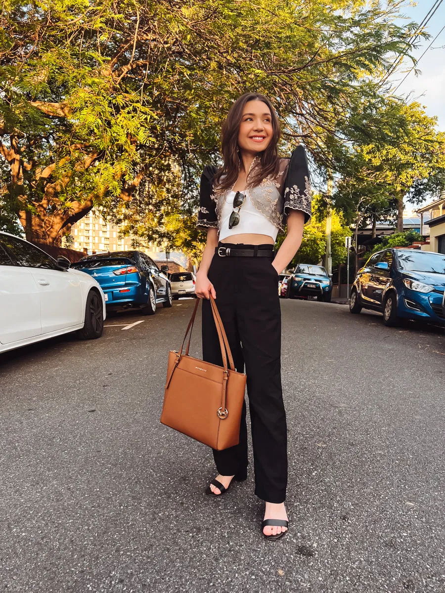 Luisa Mestiza Bolero (Black)