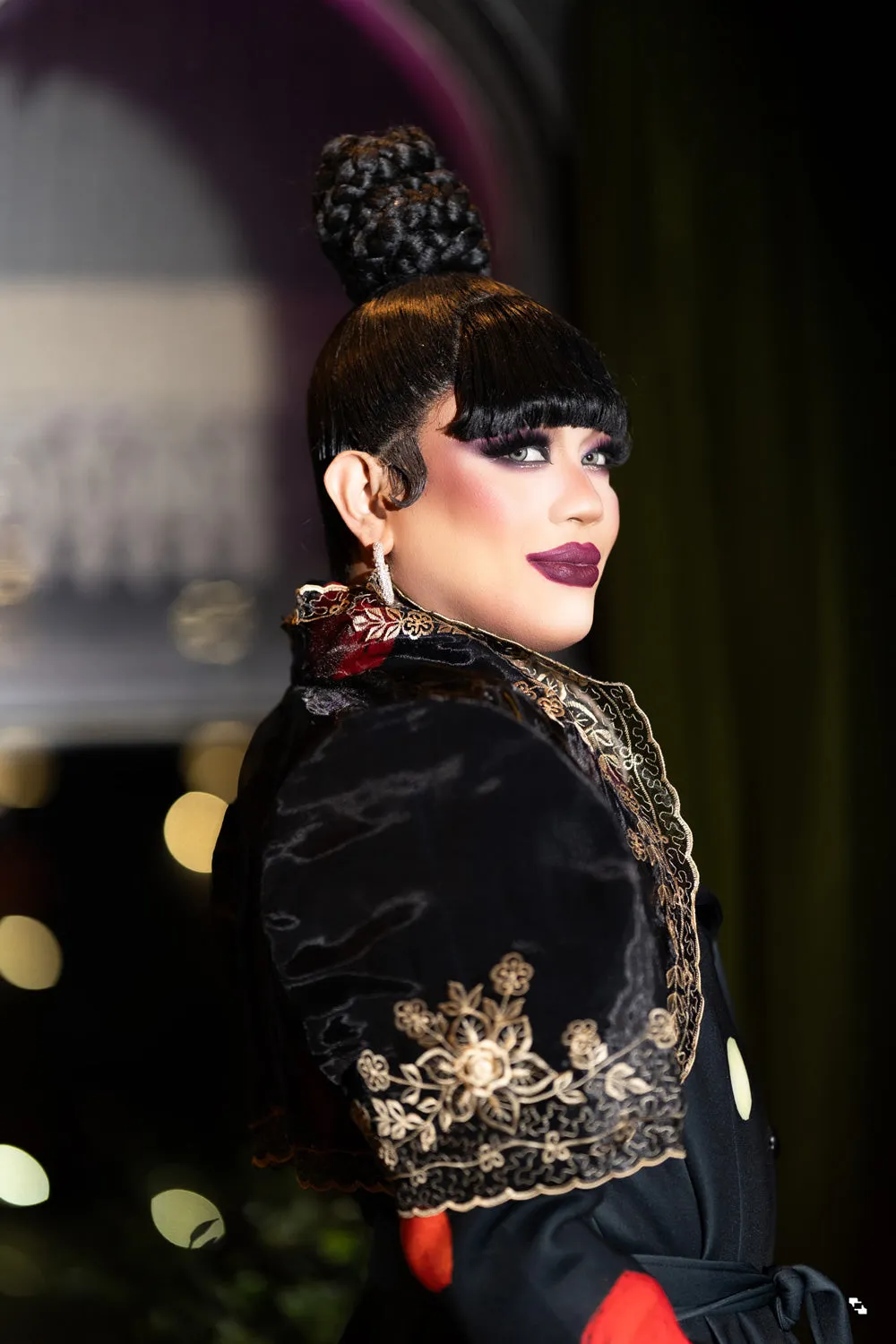 Luisa Mestiza Bolero (Black)