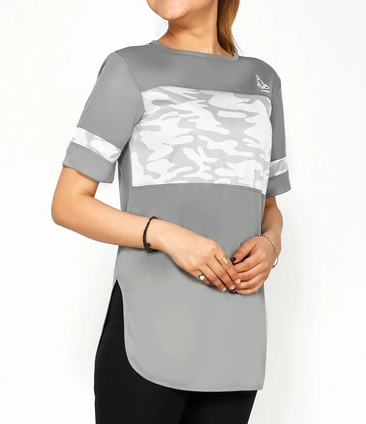 Lunar Grey Long T-Shirt