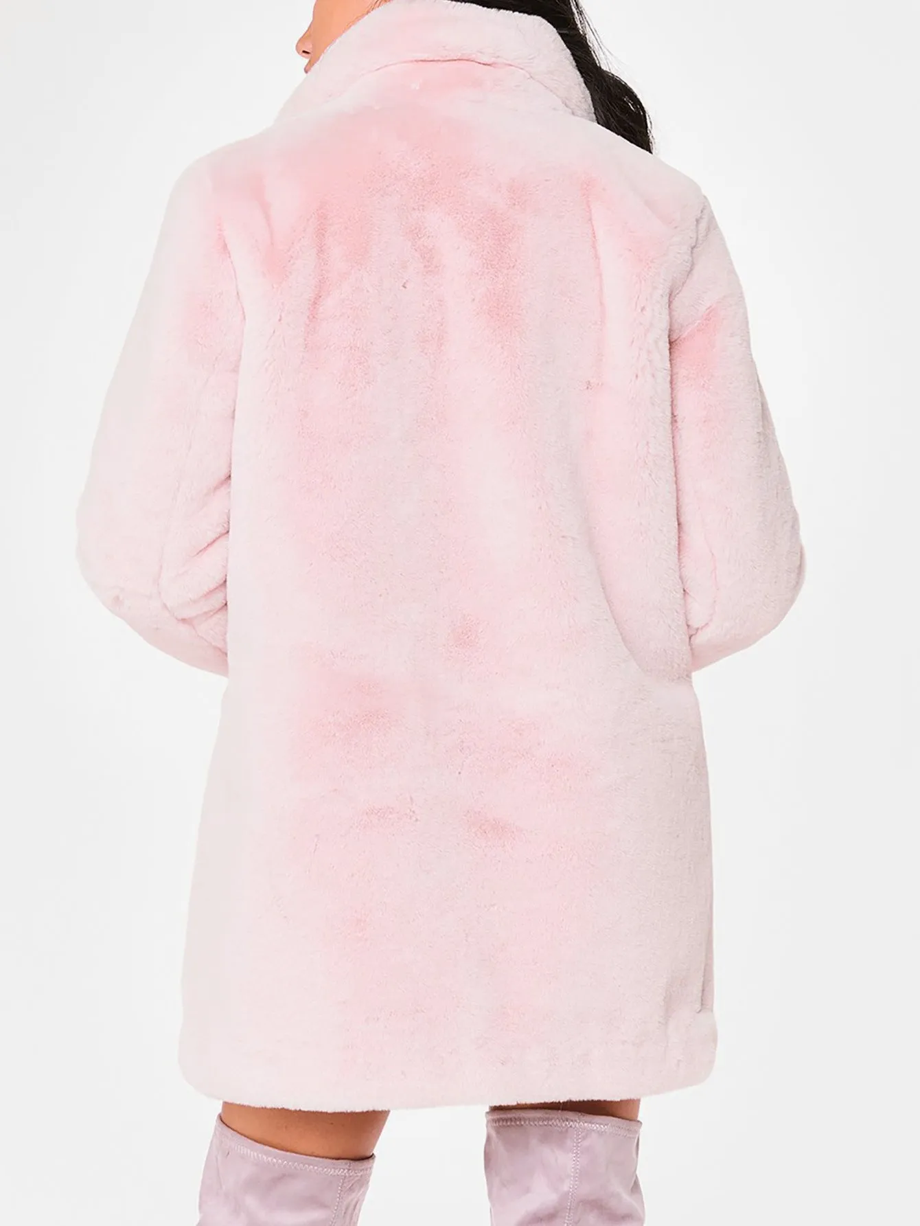 Luxurious Plush Oversized Winter Jacket for Cozy Elegance