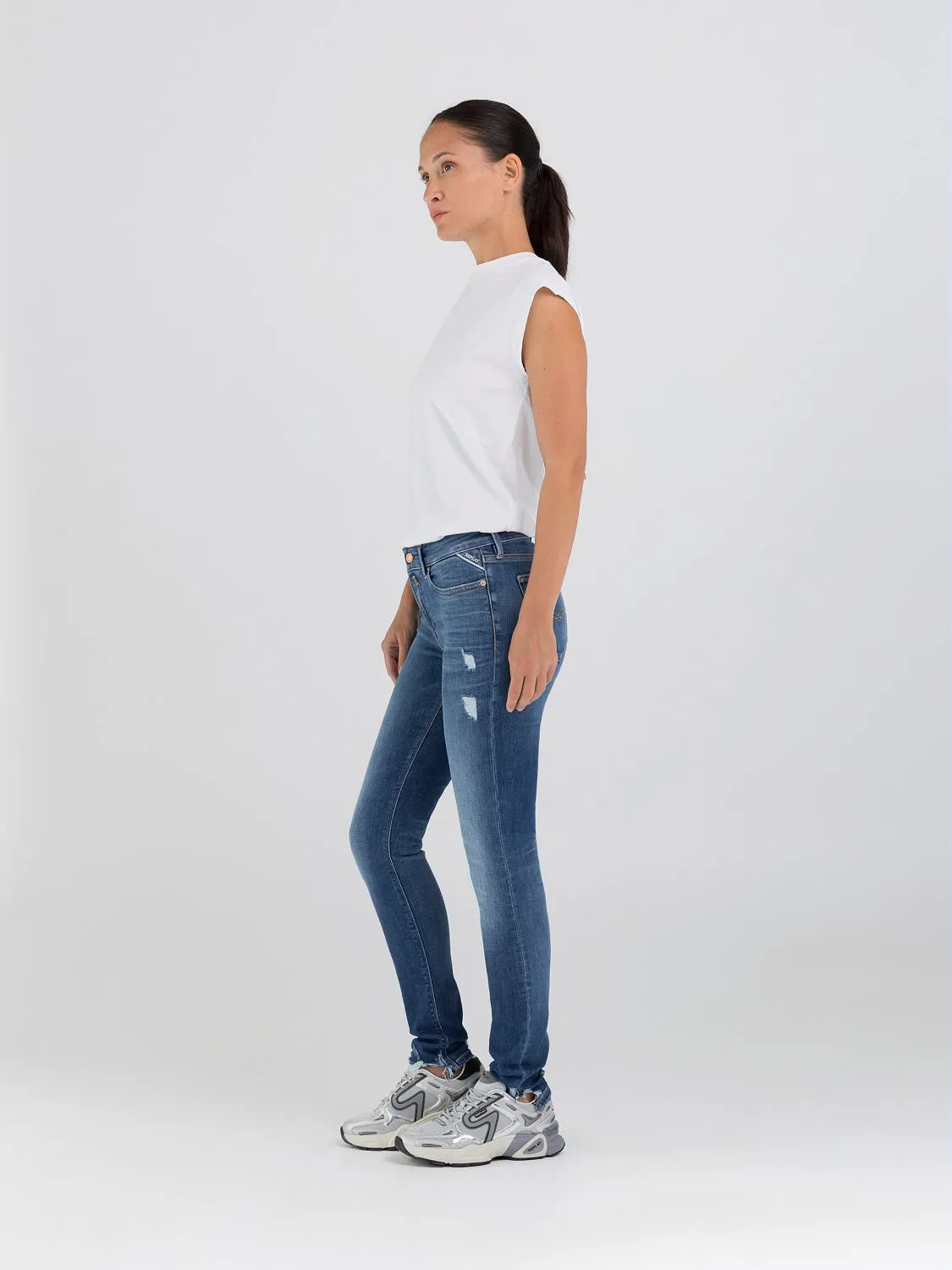 Luzien Skinny High Waisted Jeans
