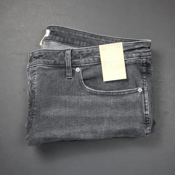 Madewell Plus Mid-Rise Stovepipe Jeans in Armand Wash: Raw-Hem Edition Size 24W