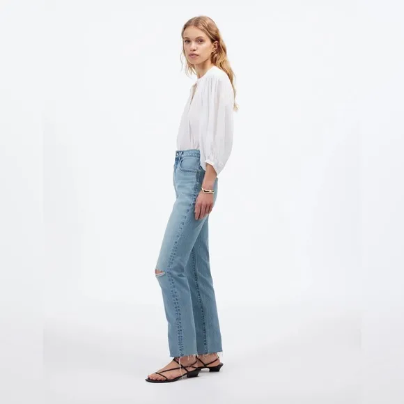 MADEWELL The Perfect Vintage Jean Raw Hem Edition ❤️NWT IN STORES❤️