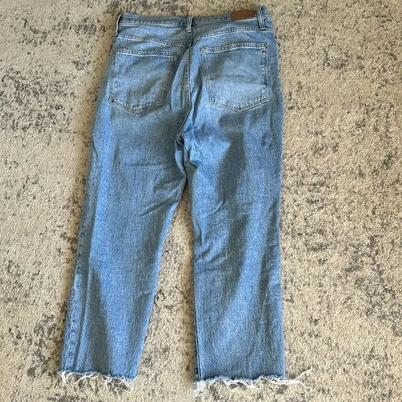 Madewell The Perfect Vintage Straight Jeans Light Wash Size 32
