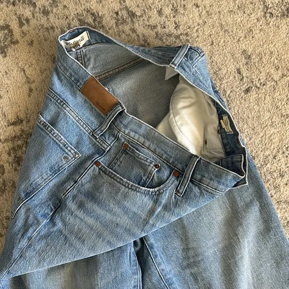 Madewell The Perfect Vintage Straight Jeans Light Wash Size 32