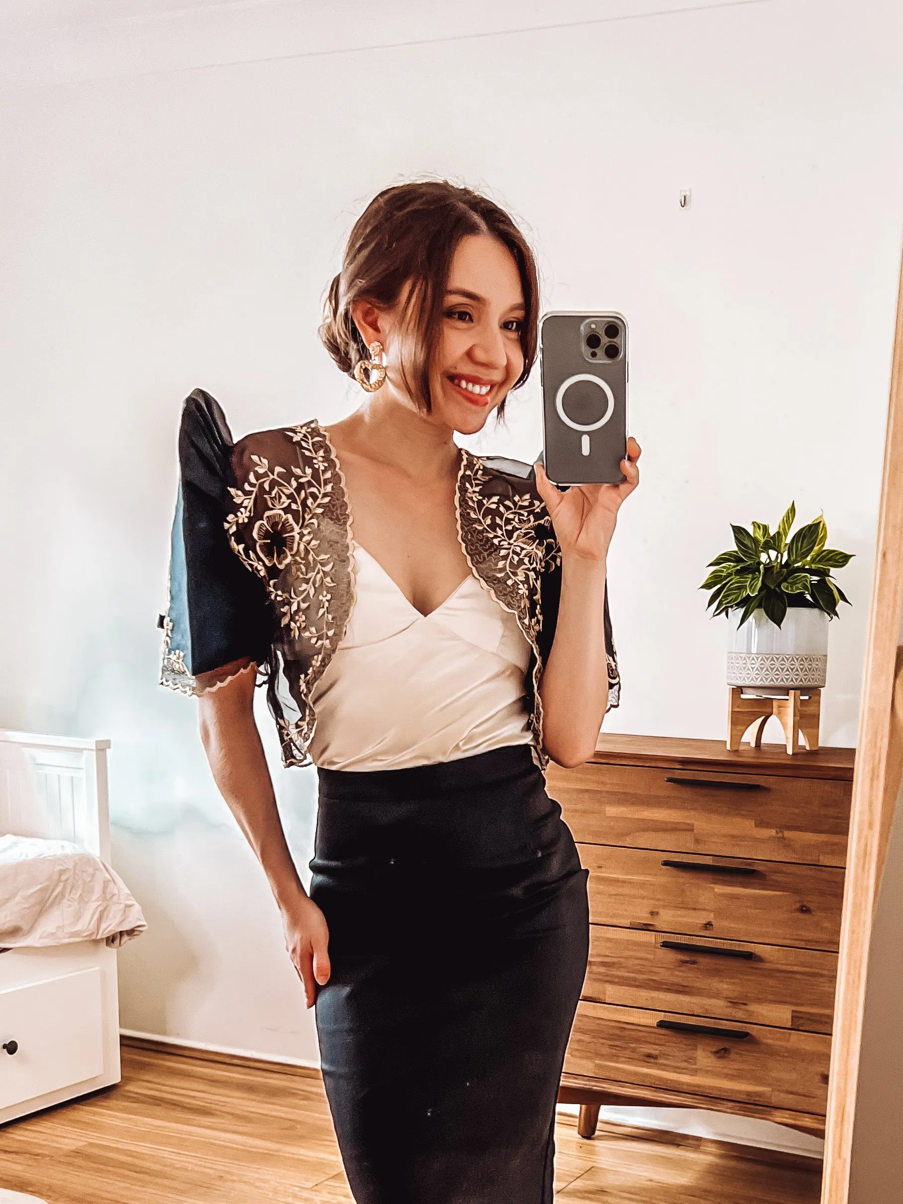 Maria Mestiza Bolero (Black)