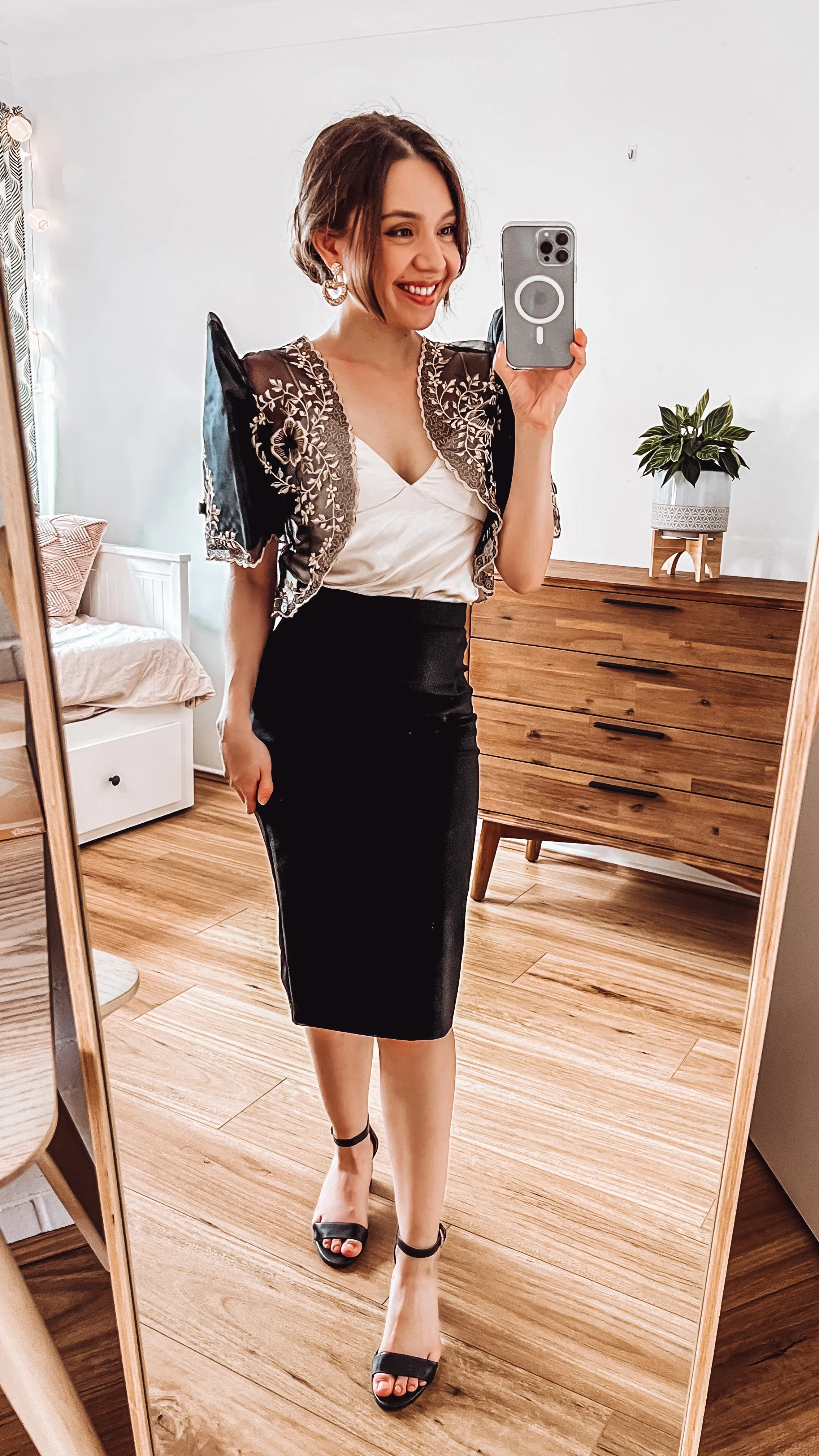 Maria Mestiza Bolero (Black)