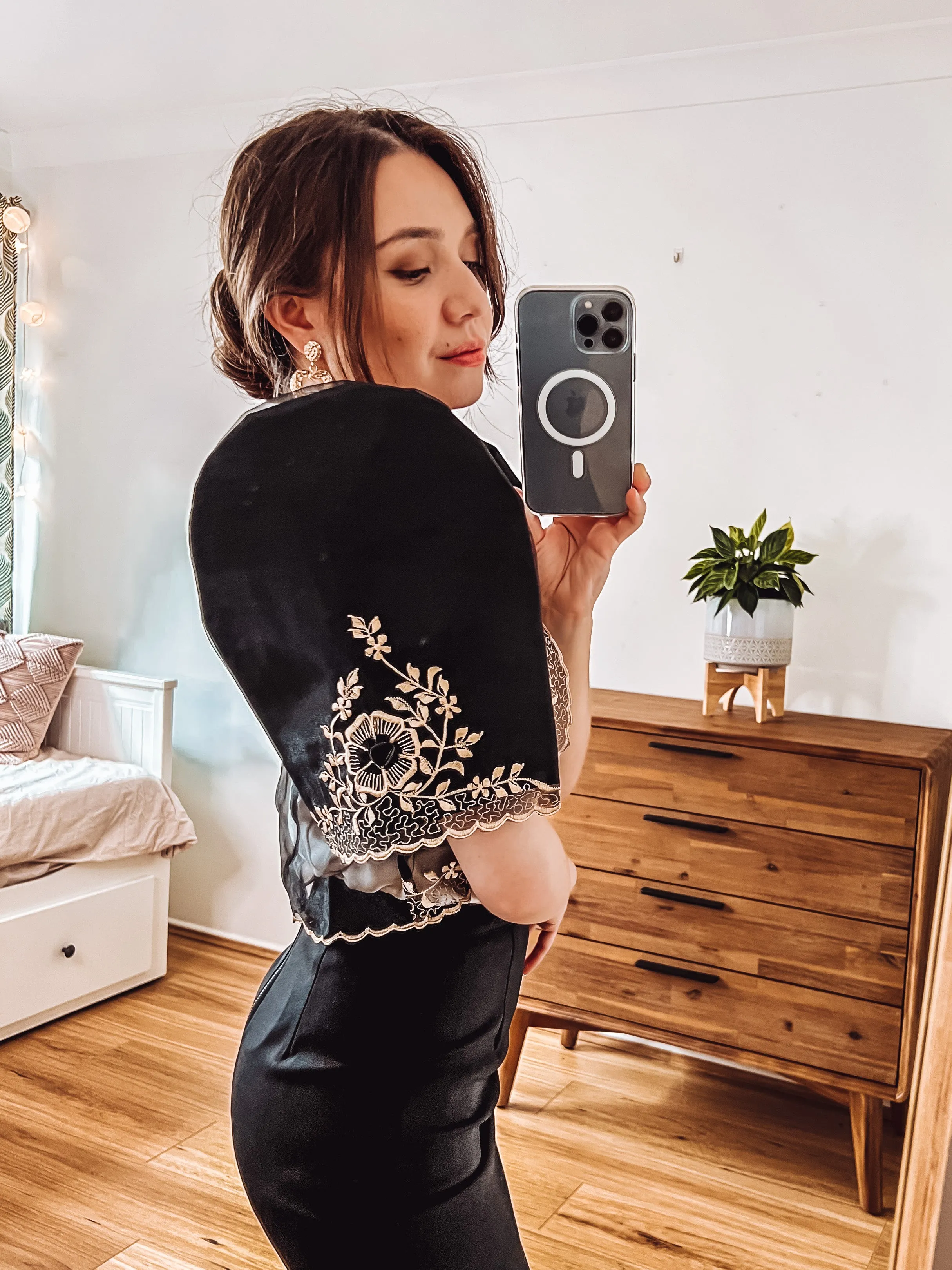 Maria Mestiza Bolero (Black)