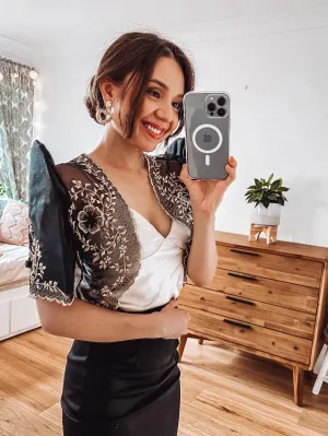 Maria Mestiza Bolero (Black)