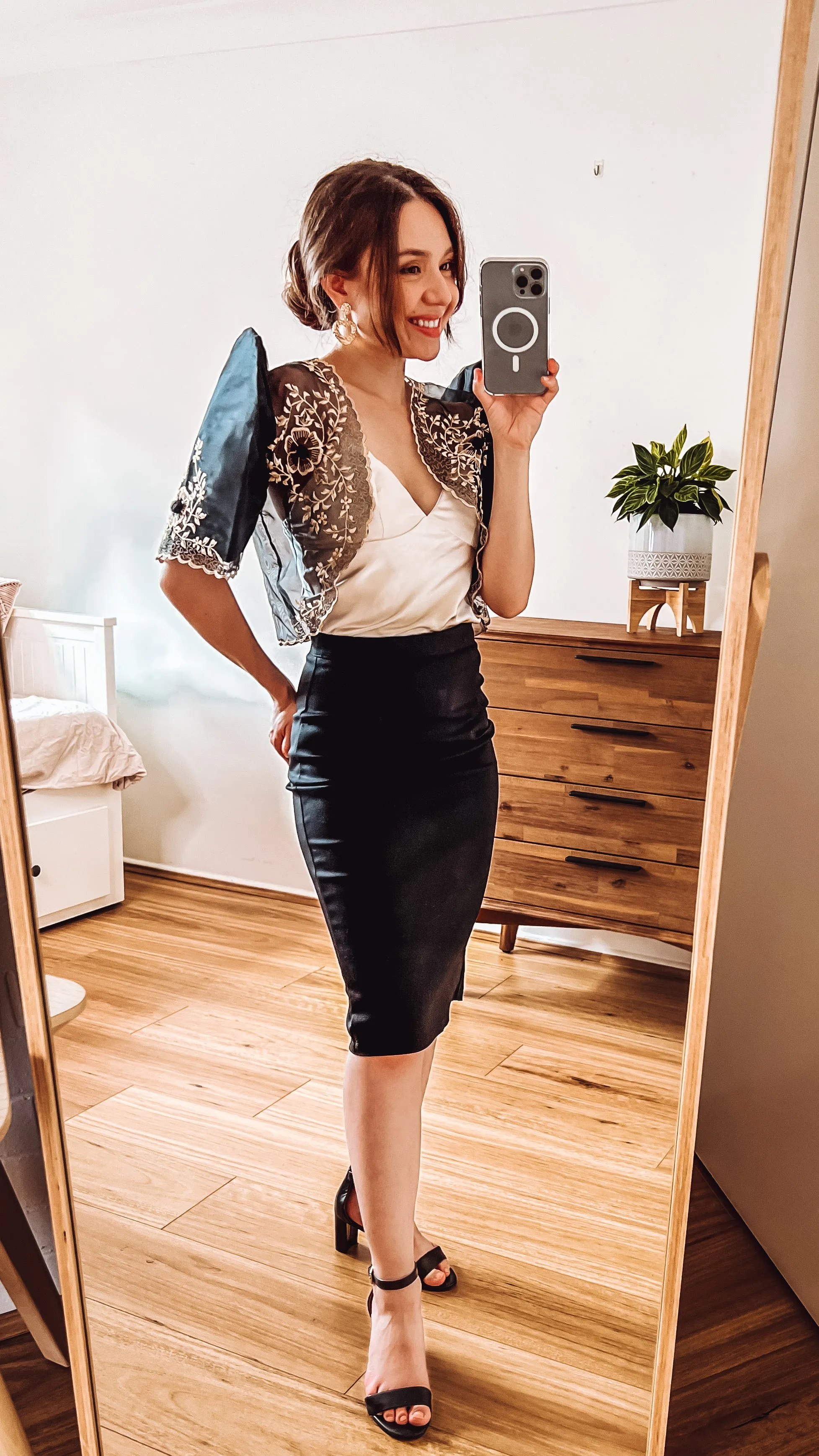 Maria Mestiza Bolero (Black)