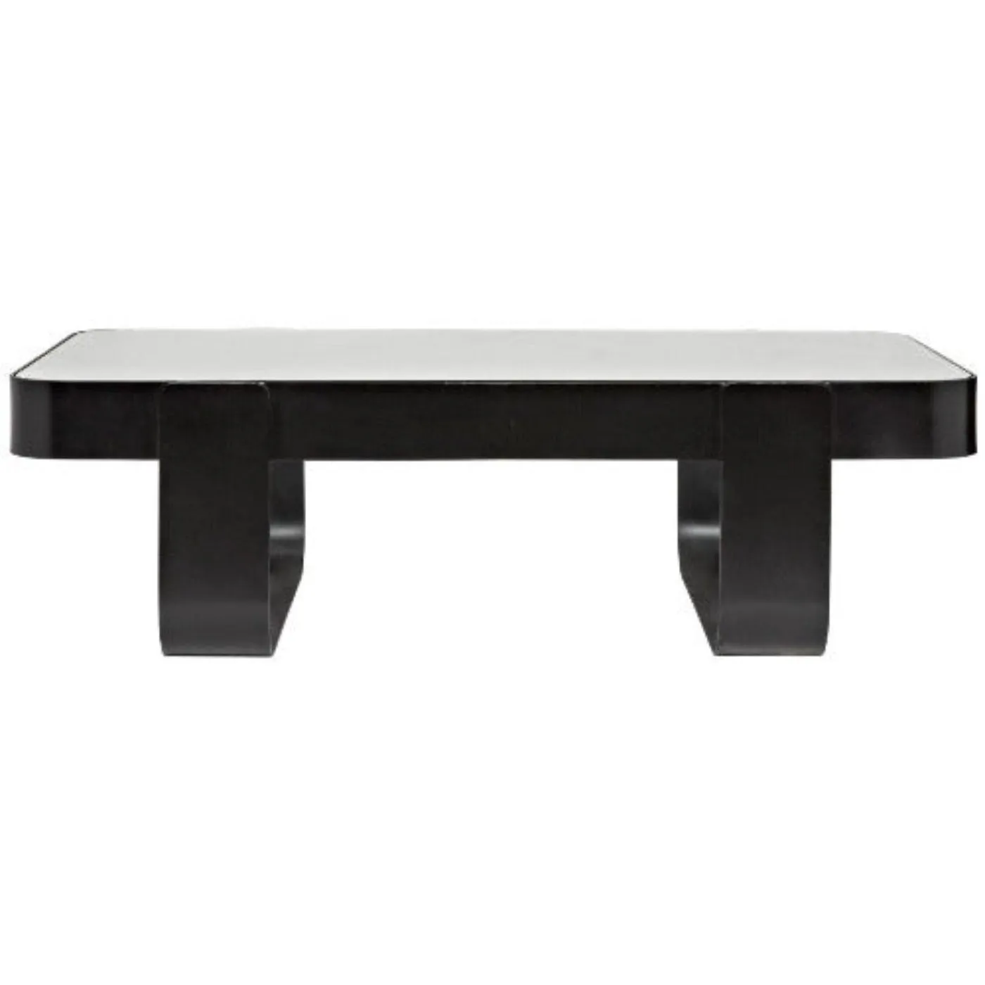 Marshall Coffee Table, Black Steel