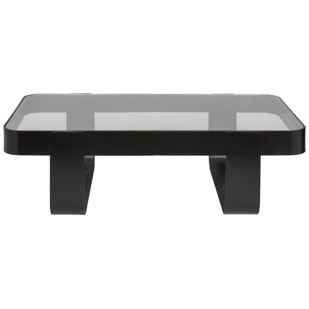 Marshall Coffee Table, Black Steel