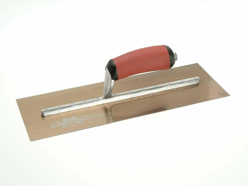 Marshalltown Mxs73Gsd Gold Finishing Trowel Durasoft Handle 14 X 4.3/4In