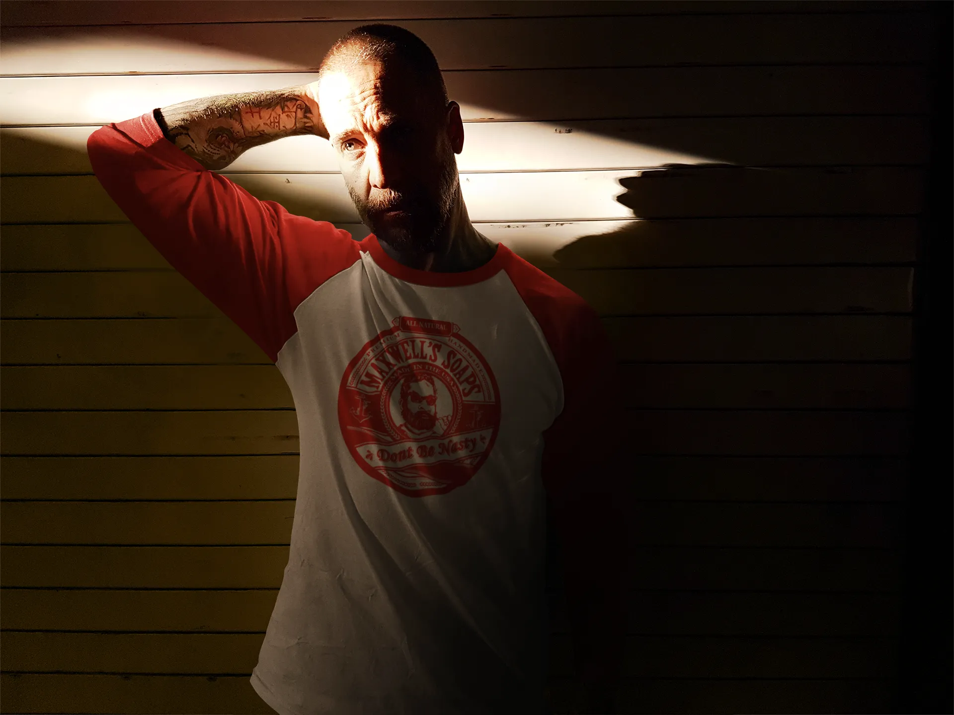 Maxwell’s Soap’s SpaceCowboy Promotion RED Friday Shirt