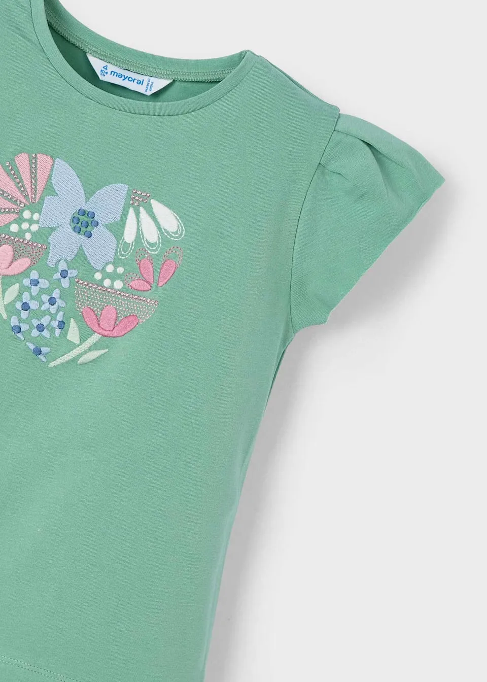 Mayoral Girls T-Shirt 3015 Green