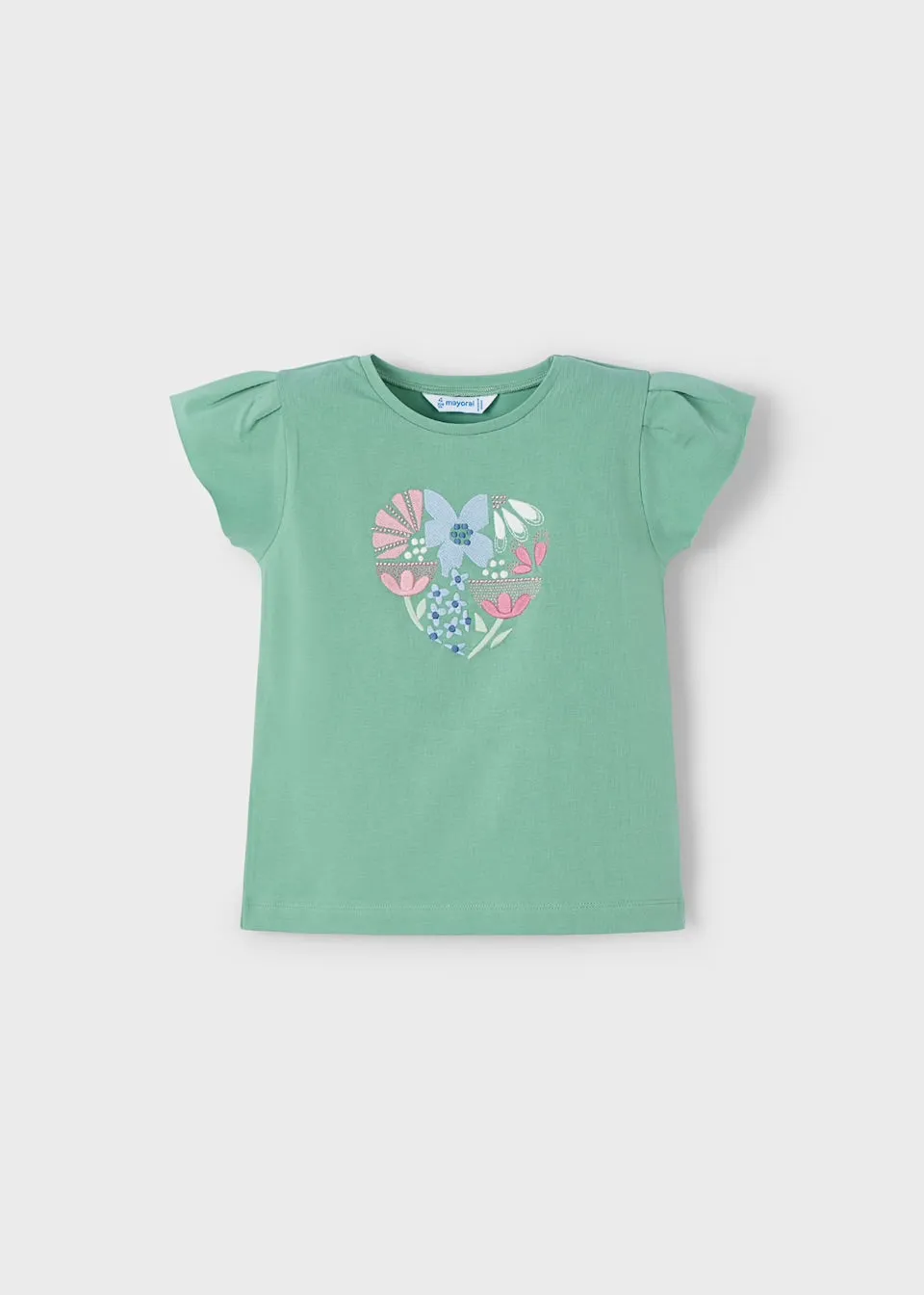 Mayoral Girls T-Shirt 3015 Green