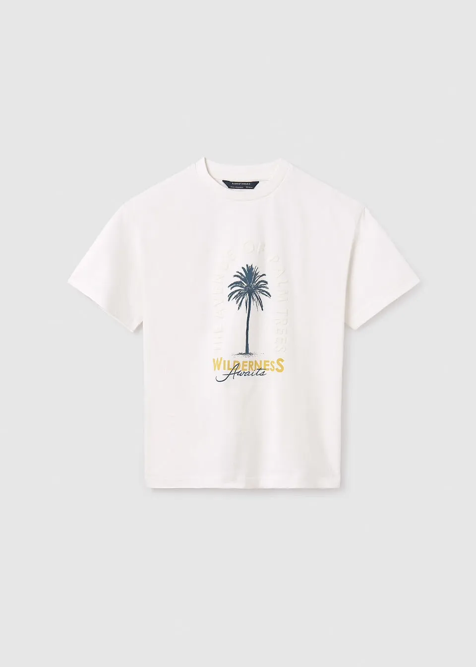 Mayoral Older Boys T-Shirt 6009 Cream