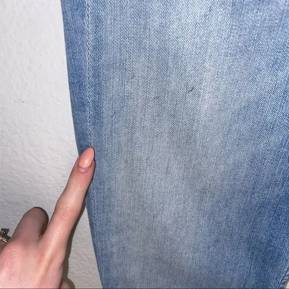 McGuire Newton Skinny High Rise Light Wash Jeans