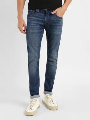 Men's 512 Blue Tapered Fit Mid Rise Jeans
