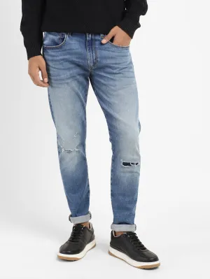 Men's 512 Blue Tapered Fit Mid Rise Jeans