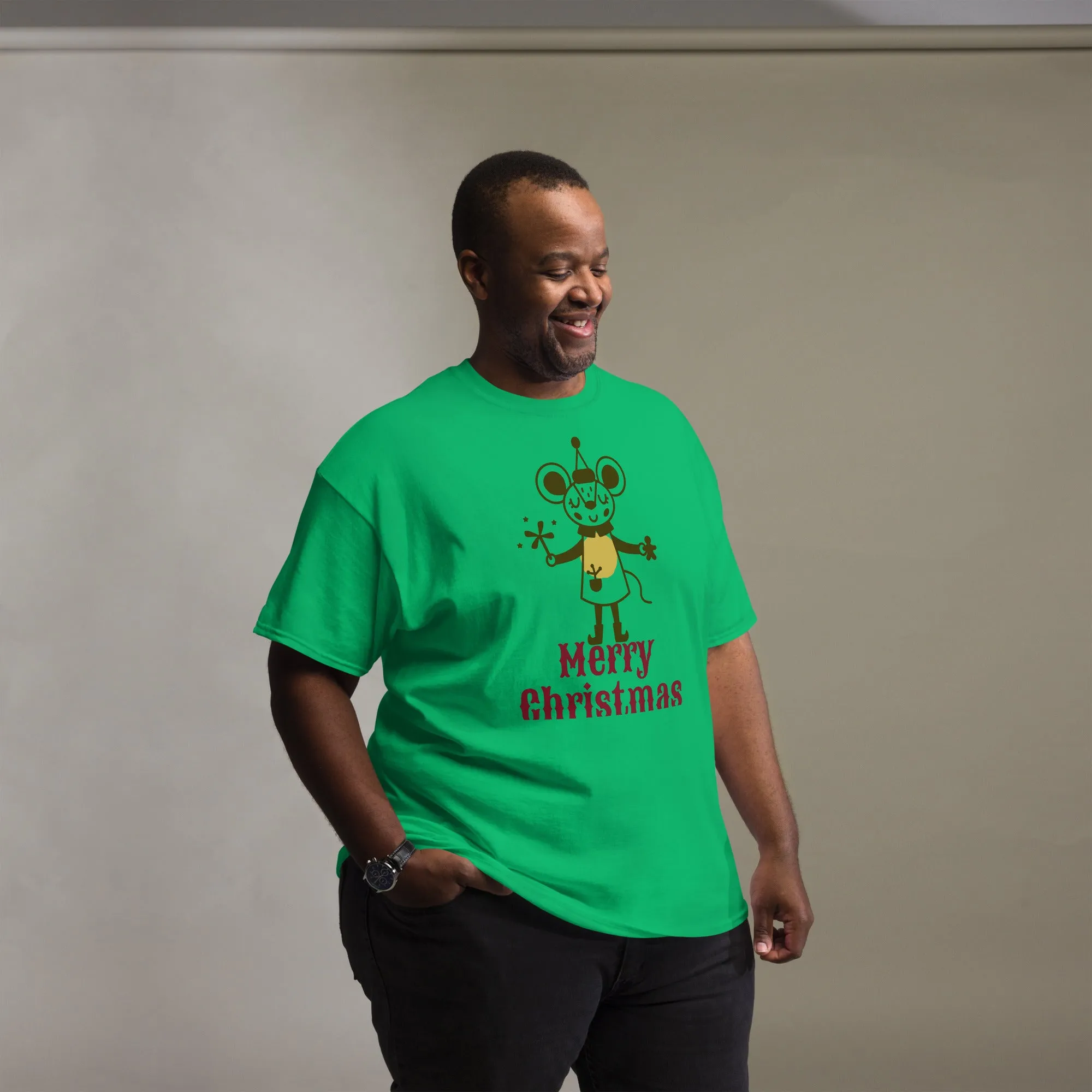 Men's classic tee, Merry Christmas T-Shirt, Gift Idea
