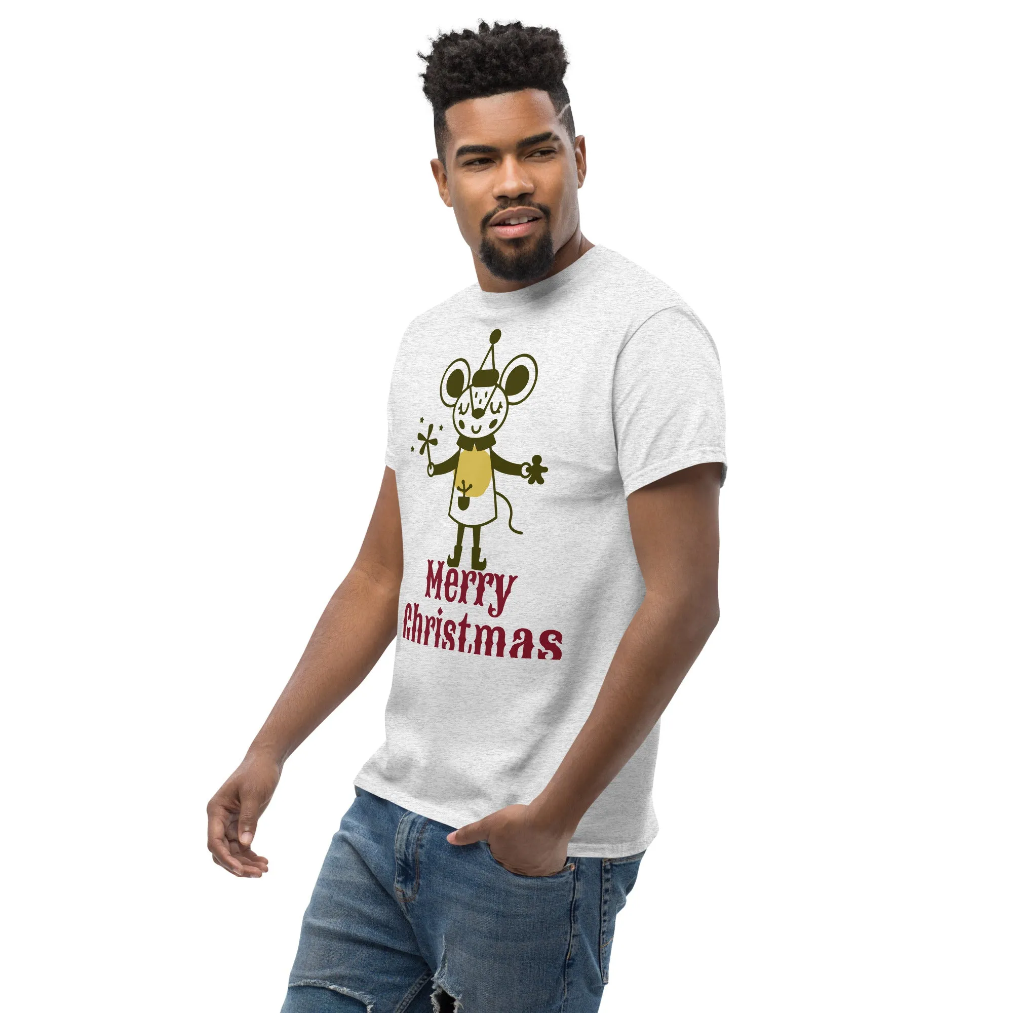 Men's classic tee, Merry Christmas T-Shirt, Gift Idea