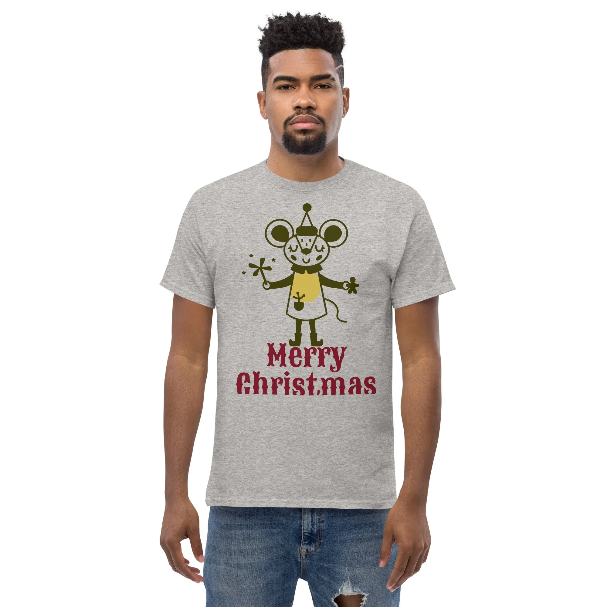 Men's classic tee, Merry Christmas T-Shirt, Gift Idea