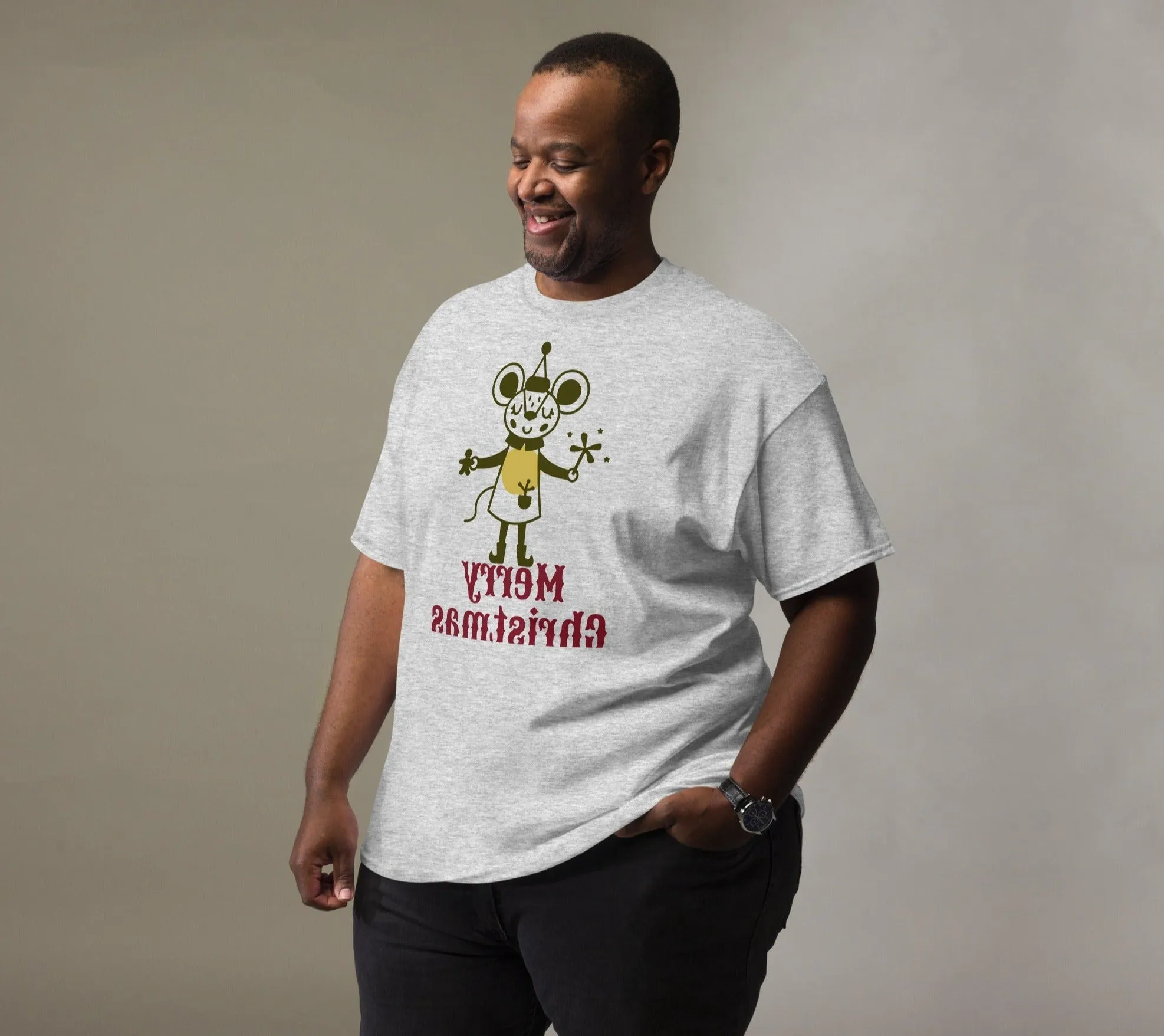 Men's classic tee, Merry Christmas T-Shirt, Gift Idea