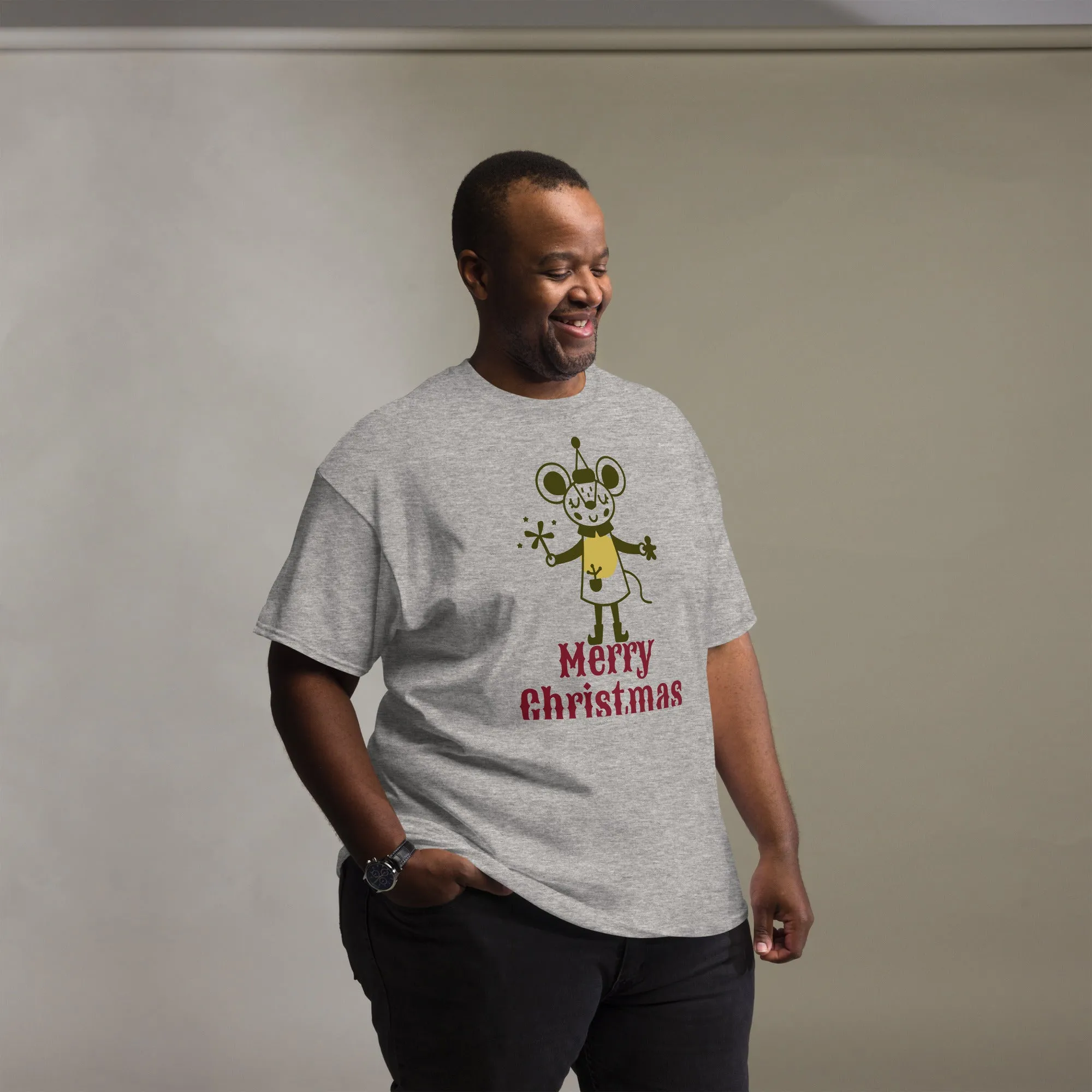 Men's classic tee, Merry Christmas T-Shirt, Gift Idea