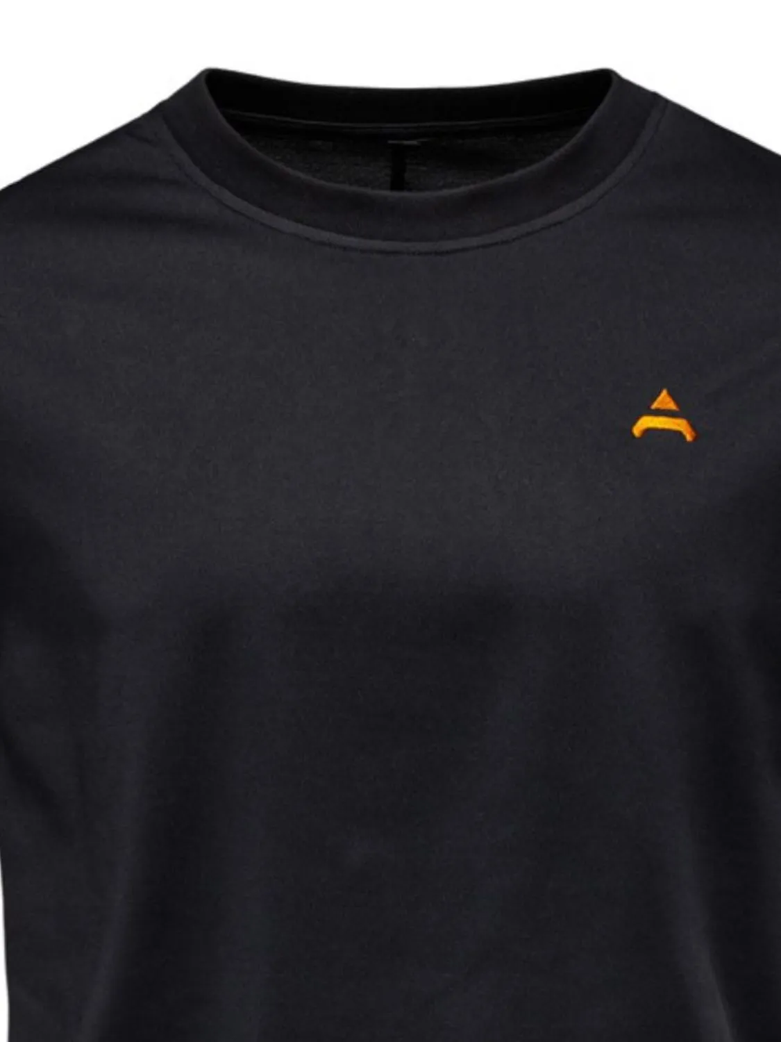 Men's Embroidered Round Neck T-Shirt