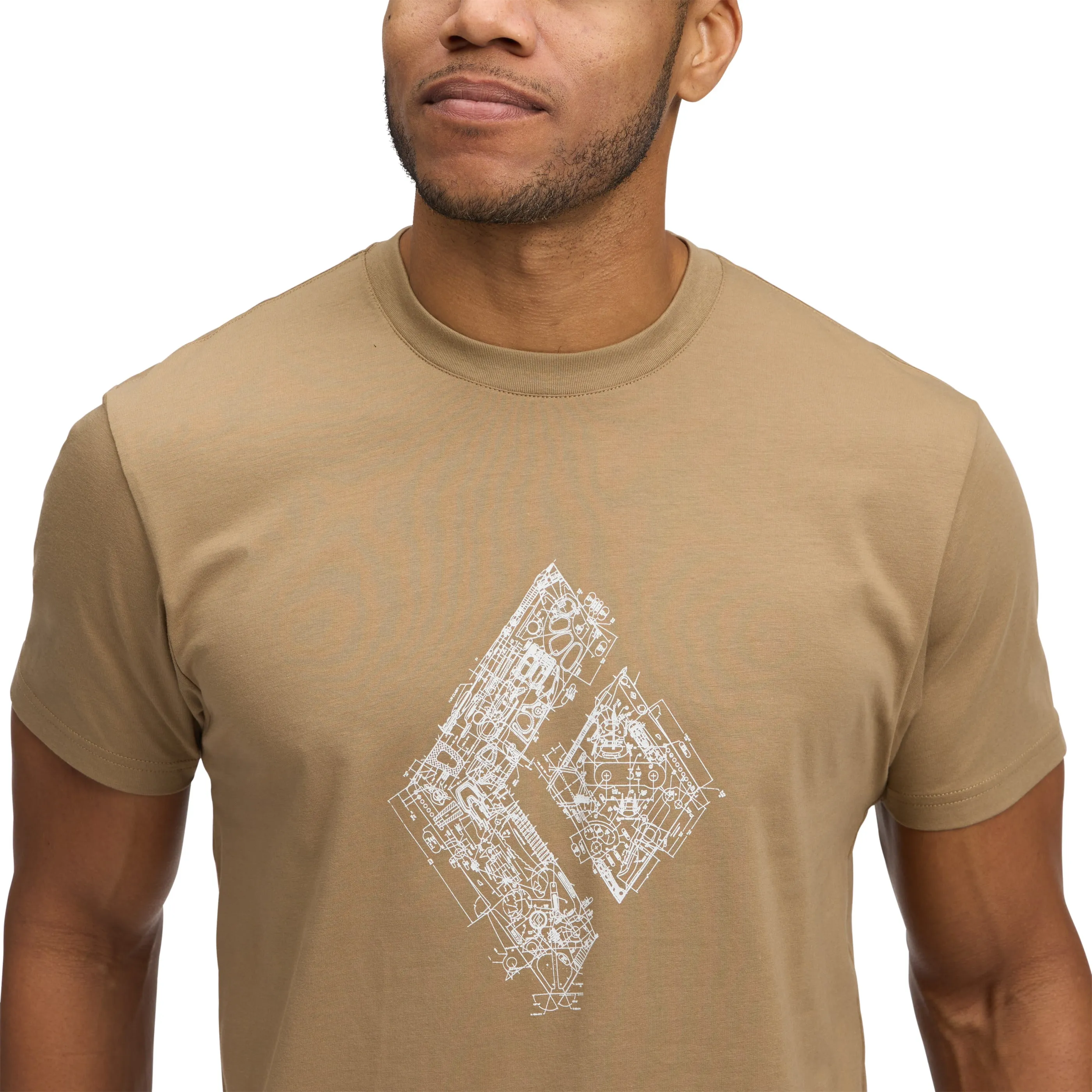 Men's Engineered Diamond Short Sleeve Tee
