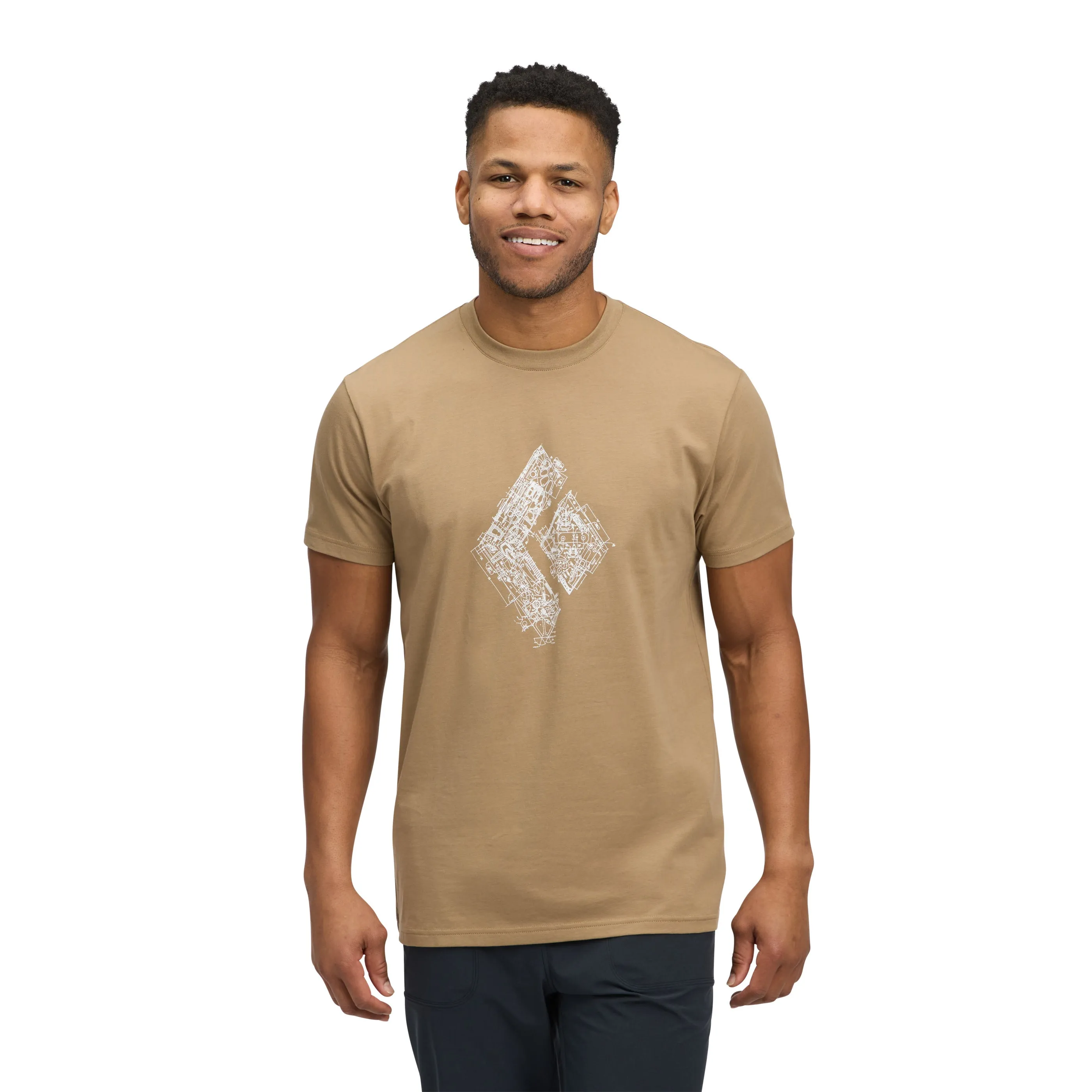 Men's Engineered Diamond Short Sleeve Tee