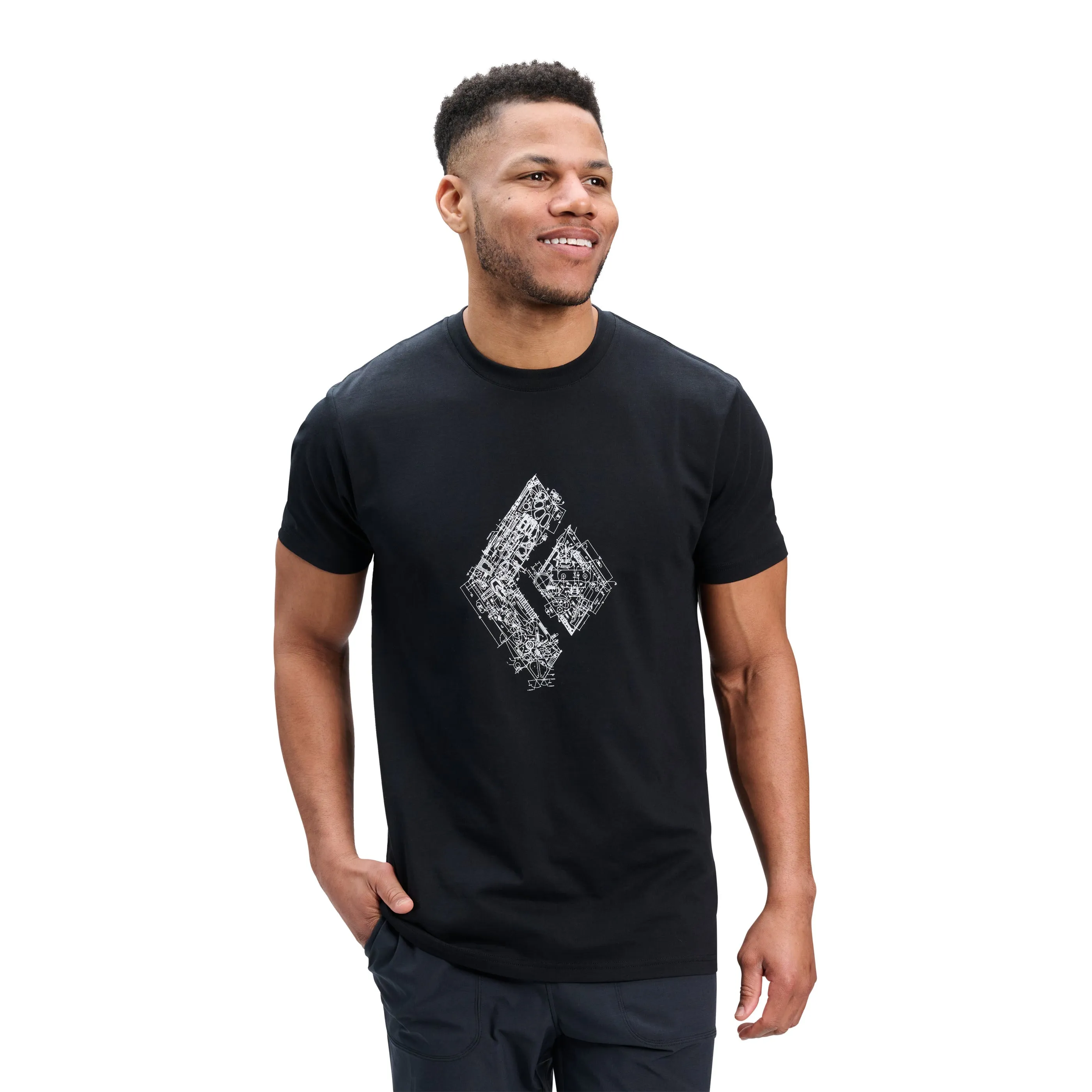 Men's Engineered Diamond Short Sleeve Tee