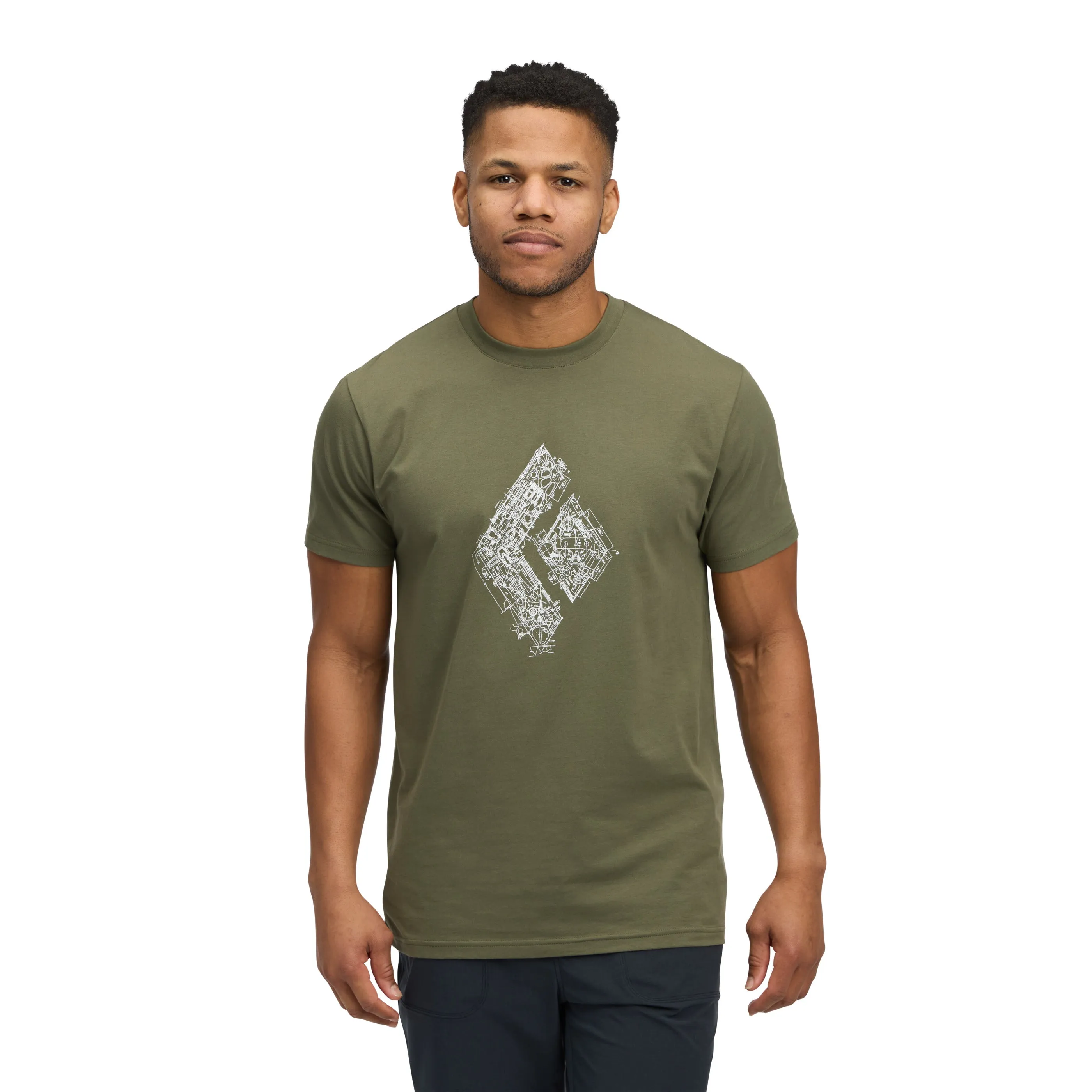 Men's Engineered Diamond Short Sleeve Tee