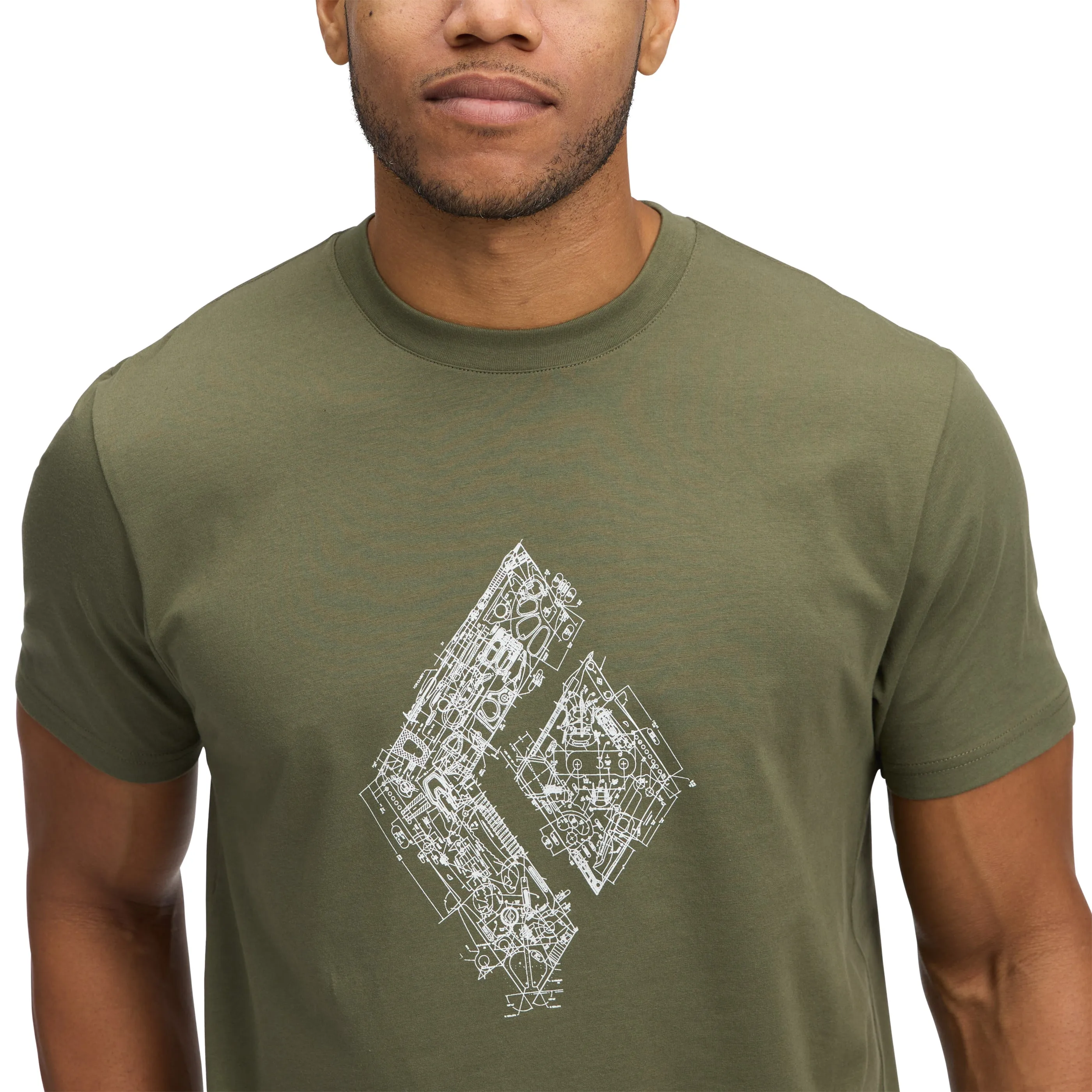 Men's Engineered Diamond Short Sleeve Tee