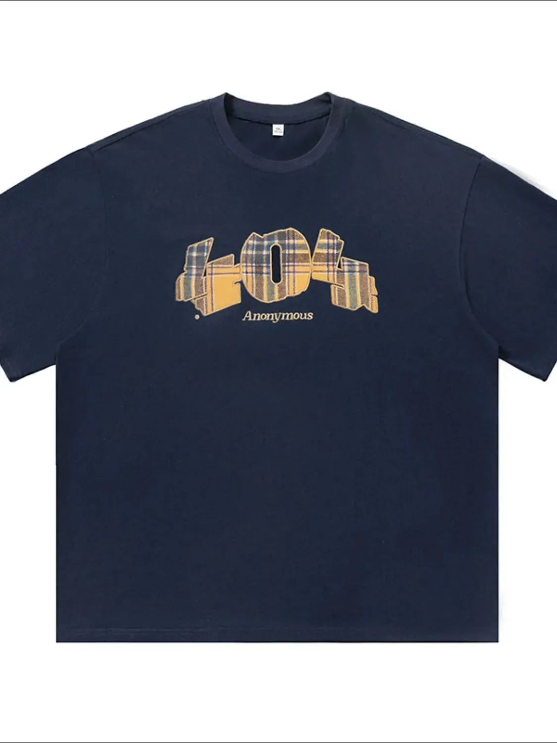 Men's Plus Size Round Neck Half Sleeve T-Shirt