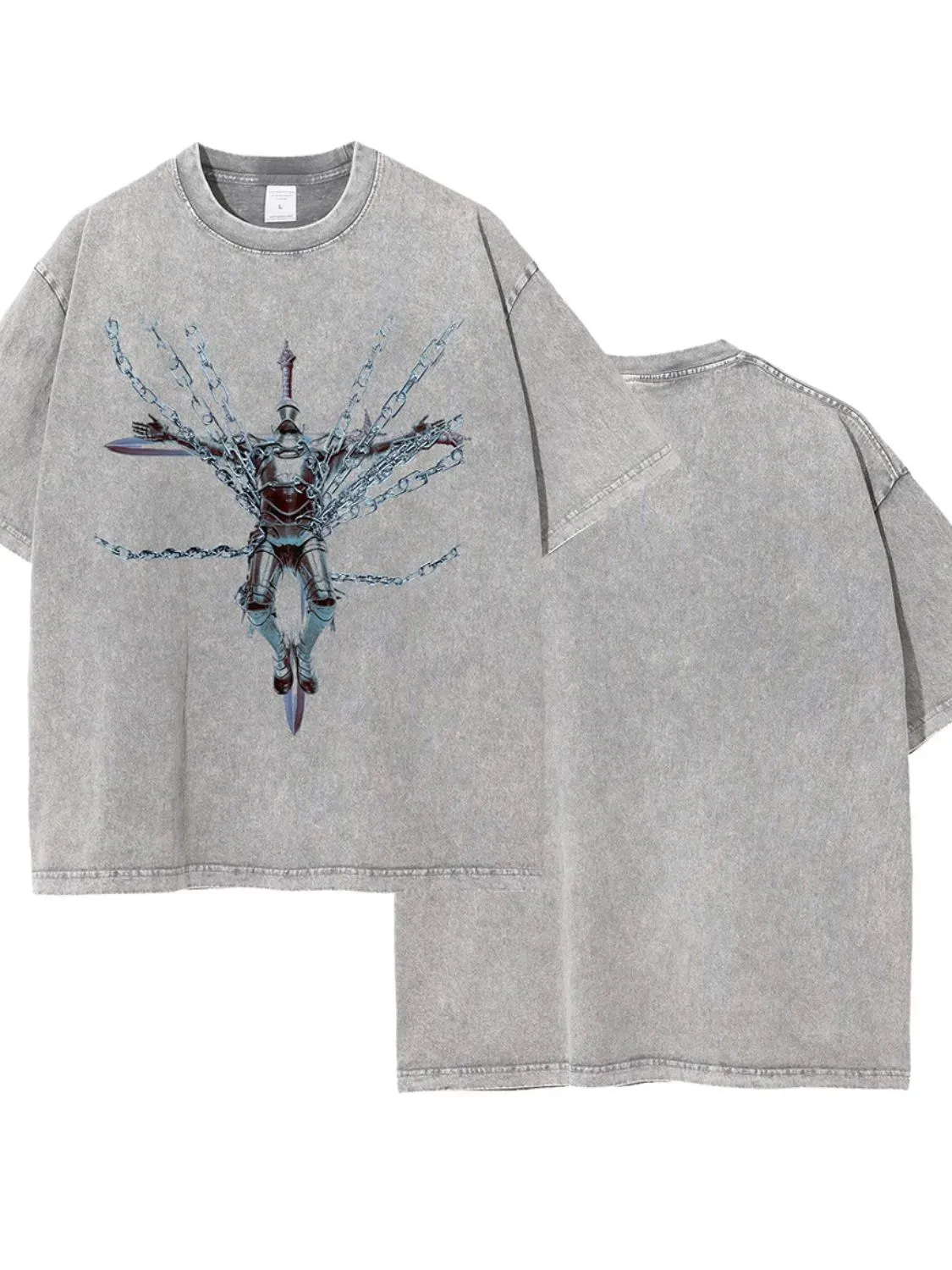 Men's Round Neck Graphic T-Shirt
