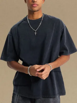 Men's Round Neck Half Sleeve T-Shirt