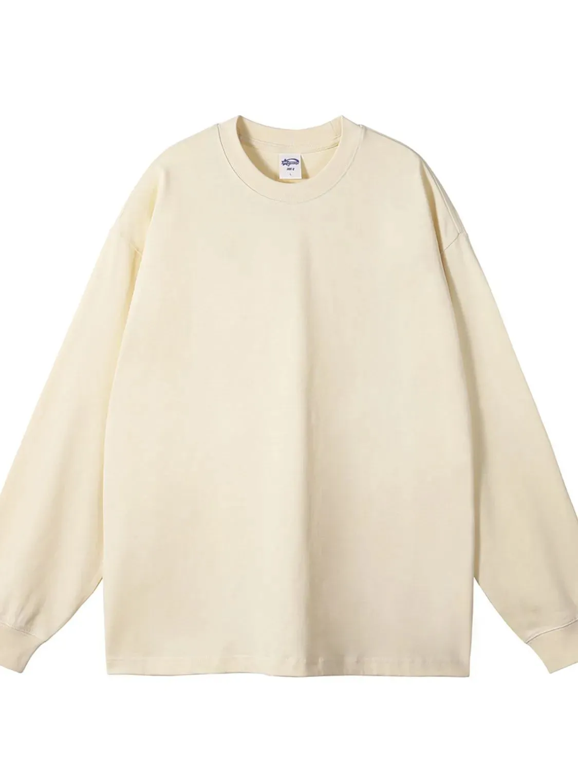 Men's Round Neck Long Sleeve T-Shirt