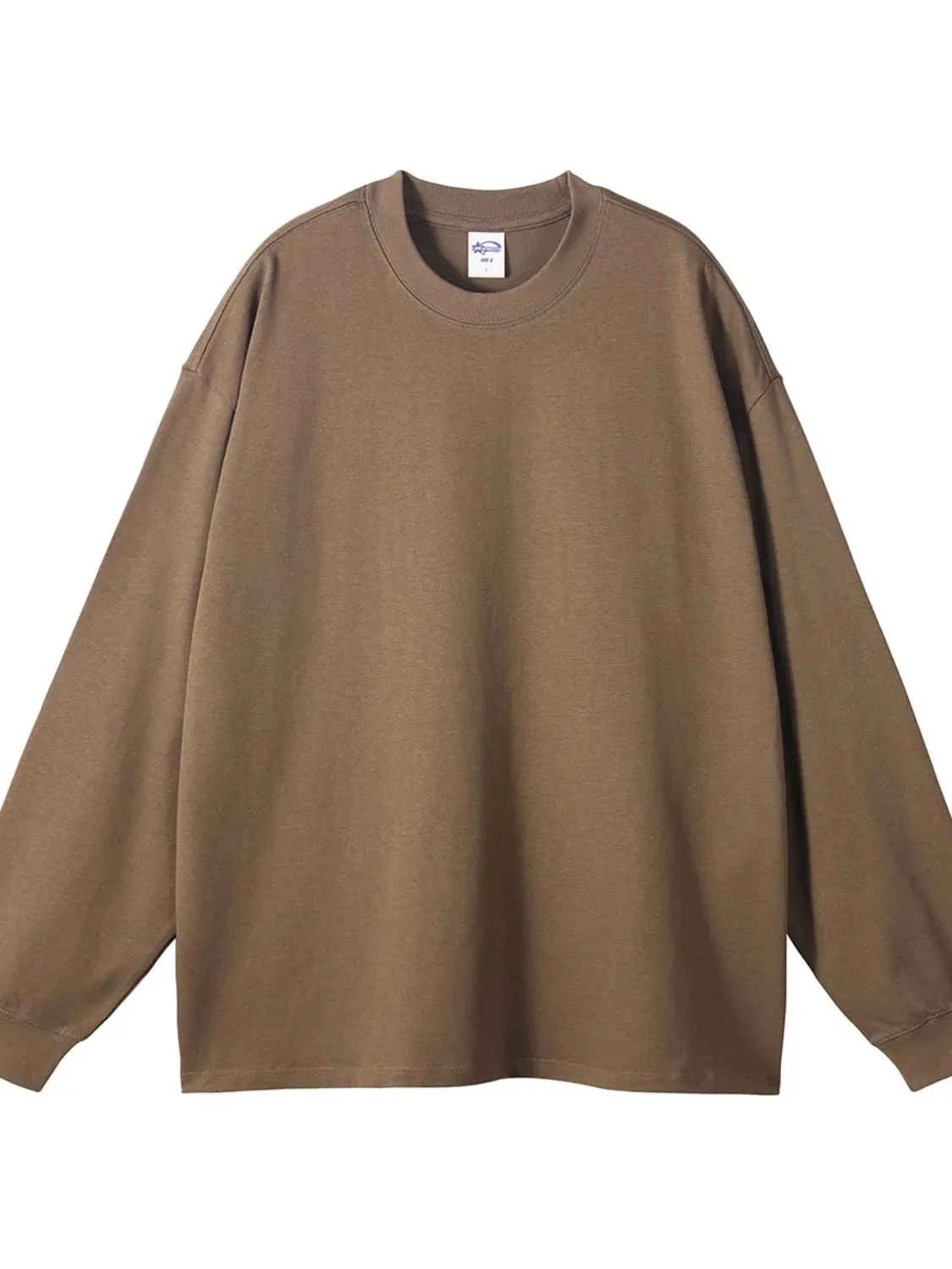 Men's Round Neck Long Sleeve T-Shirt