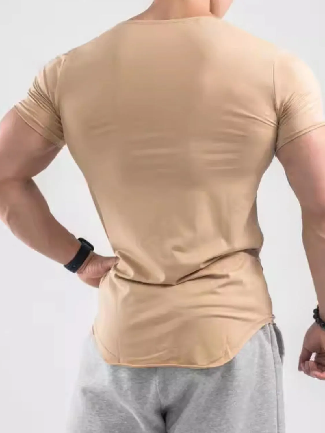 Men's Round Neck Short Sleeve T-Shirt
