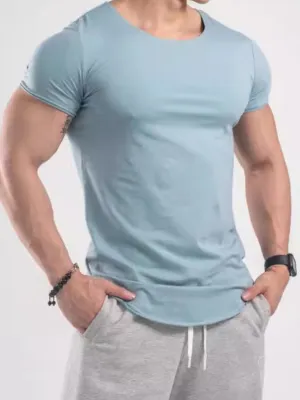 Men's Round Neck Short Sleeve T-Shirt