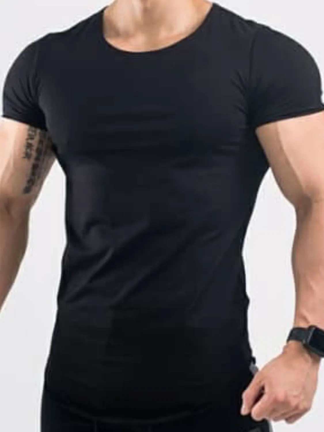 Men's Round Neck Short Sleeve T-Shirt