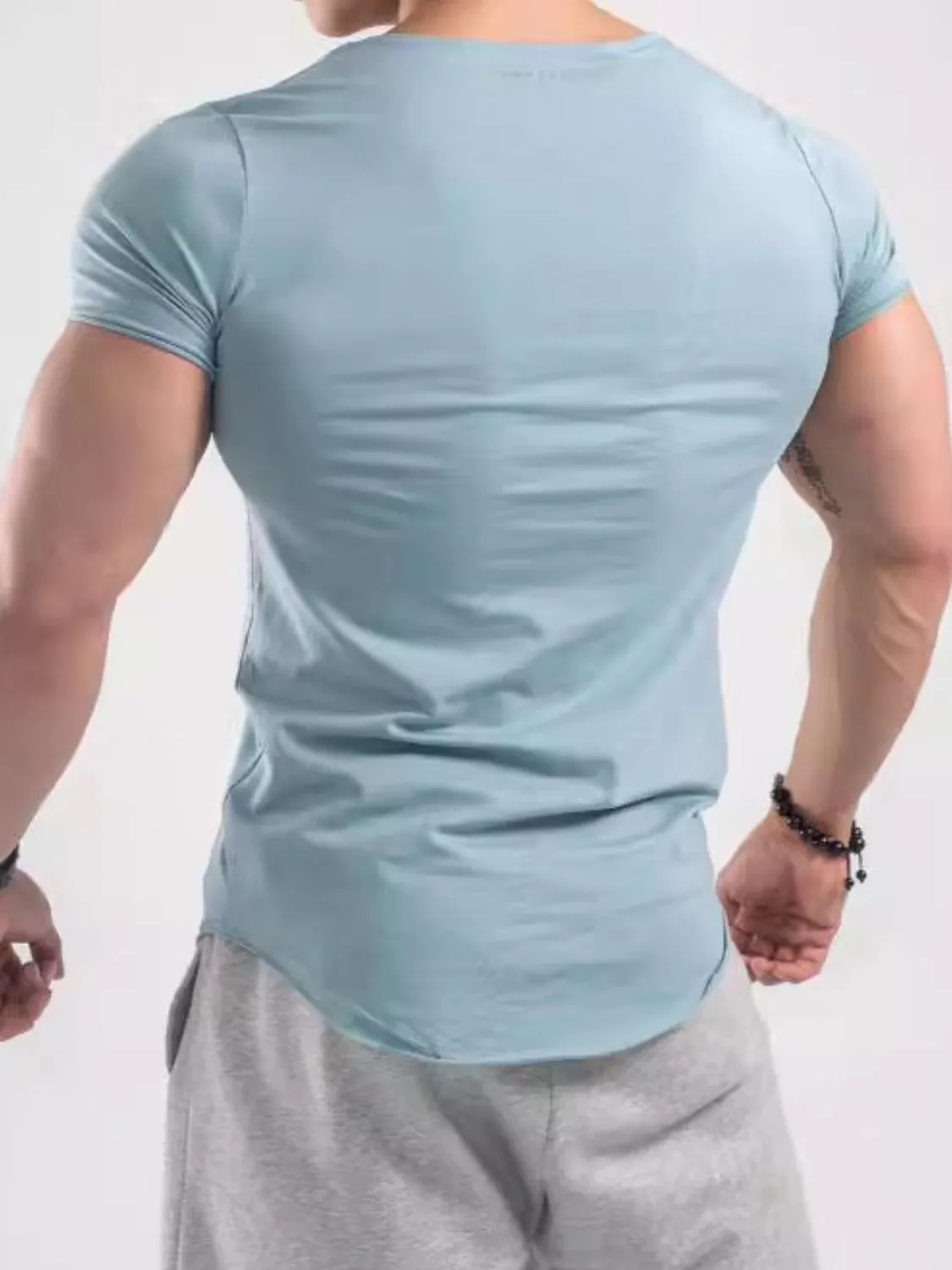 Men's Round Neck Short Sleeve T-Shirt