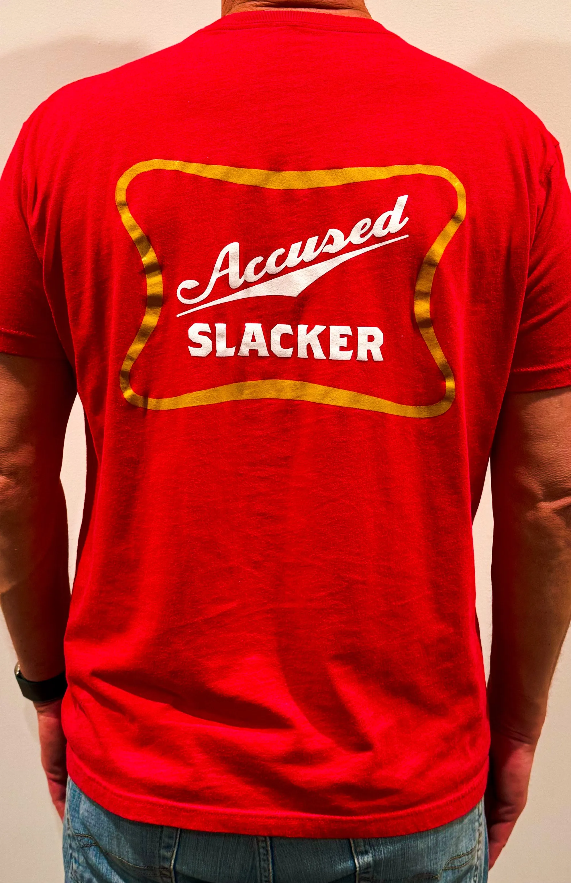 Mens Shirt (Red/White)