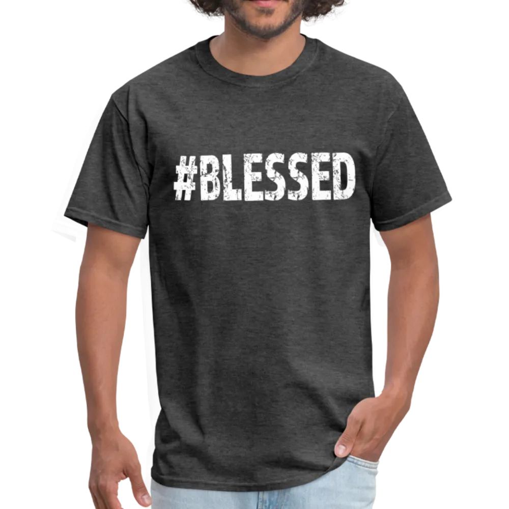 Men's T-Shirt, #Blessed Short Sleeve Graphic Tee