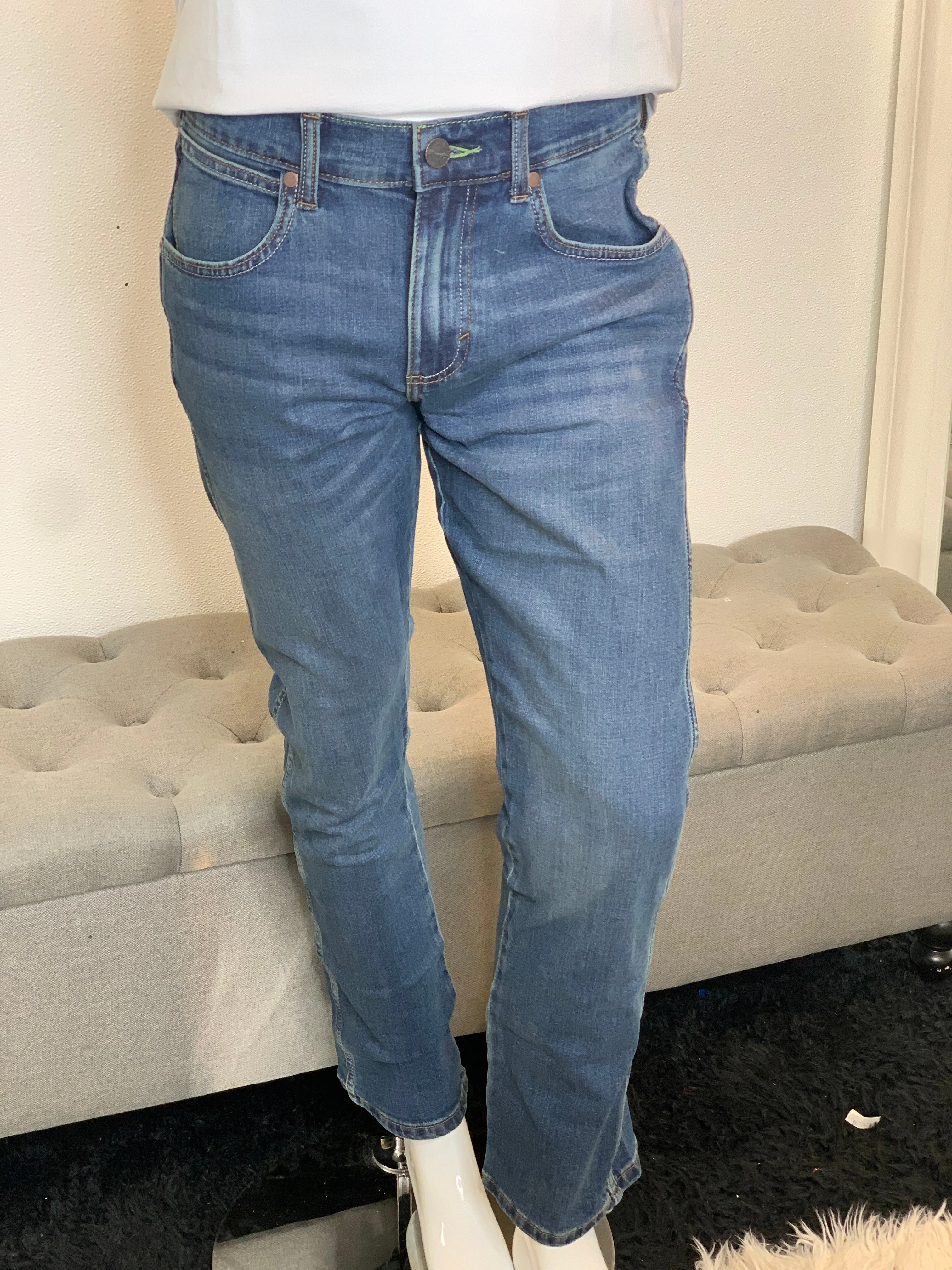 Men's Wrangler Light Denim Jeans