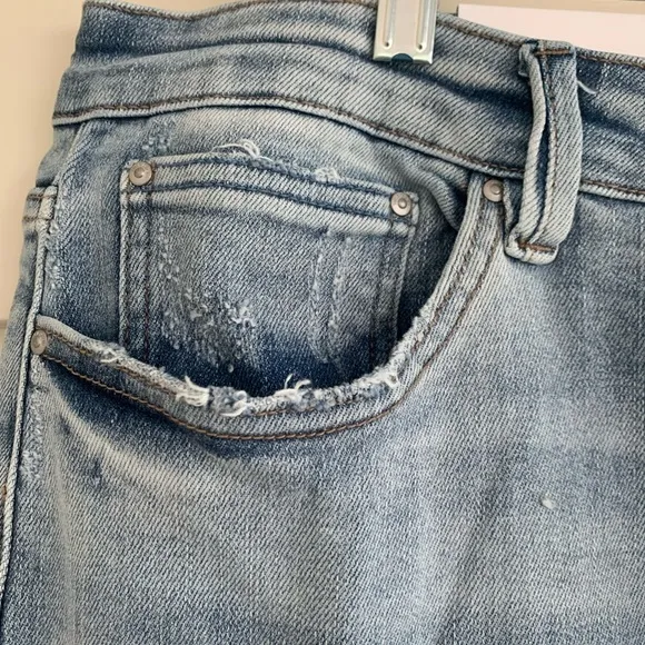 Mica Denim Super High Tapered Crop Jeans NWT Size 18W