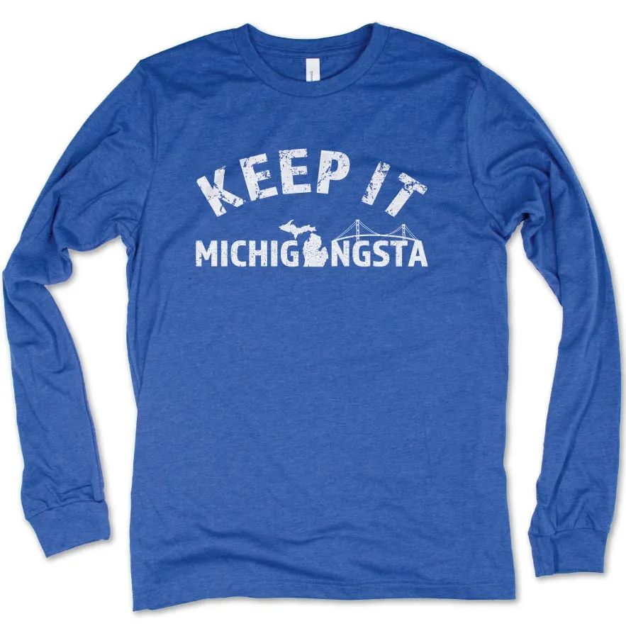 Michigangsta long sleeve tee
