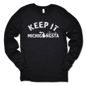 Michigangsta long sleeve tee